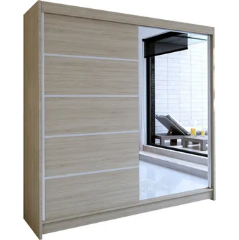 Šatní skříň Šatní skříň TALIN III šířka 180 cm - dub sonoma