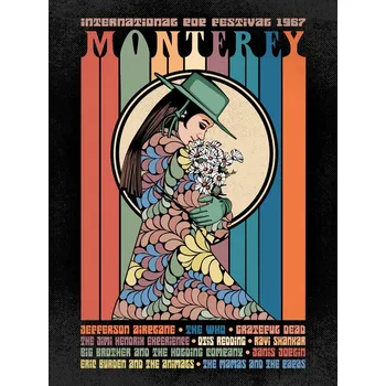 Plakát Plakát, Obraz - Monterey Pop Festival, Retrodrome