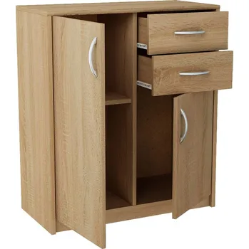 Šatní skříň Komoda JULIA K12D2 Sonoma