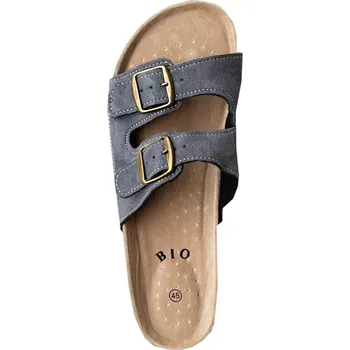 Pánské pantofle GiNo Pánské korkové biopantofle - Šedá Velikost: 49