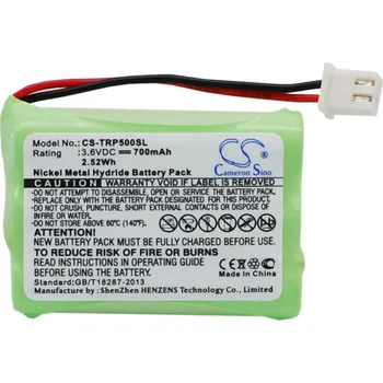 Baterie pro mobilní telefon Baterie Cameron Sino CS-TRP500SL za Tri-Tronics 1038100-E - neoriginální