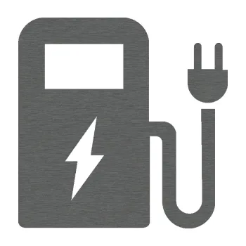 samolepka Nabíjecí stanice 001 pravá elektromobil charge (62 - škrábaný titan) SAMOLEPKA NA AUTO, NÁLEPKA, FÓLIE, POLEP, TUNING, VLASTNÍ TEXT, TISK, AUTOSAMOLEPKY.cz, POLEPY, OBRÁZEK, LOGO, 3D STICKERS