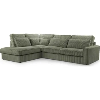 Sedací souprava Rohová sedací souprava LINCOLN LUX, levá, zelená (Tilia 37)