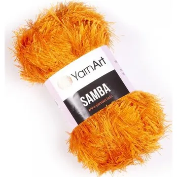 Galanterie Pletací příze Samba 100g oranž