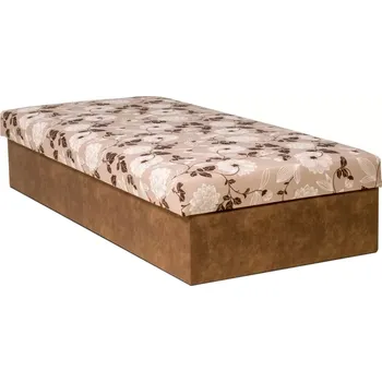 Postel Válenda Tony, 200x90, hnědá vzor (A9/A76, deska/Perseus)