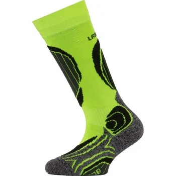 SJB dětské merino lyžařské ponožky - Žlutá 109 / (24-28) XXS / Žlutá