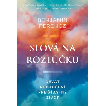 Kniha Slová na rozlúčku