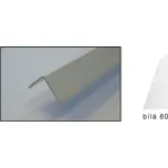 PVC rohový profil Bílý Rozměr: 50x50 mm, Barva: Bílá, Zvolte délku: 250 cm