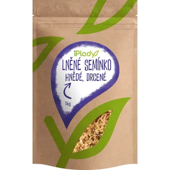 iPlody Lněné semínko hnědé čerstvě drcené