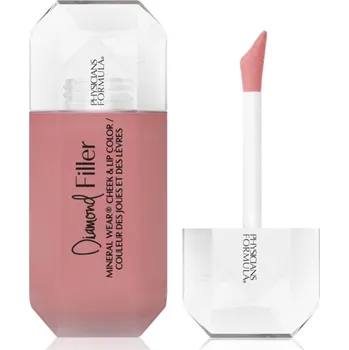 Péče o rty Physicians Formula Mineral Wear® Diamond Filler rtěnka na rty a tváře odstín Brilliant Peach 7,3 ml