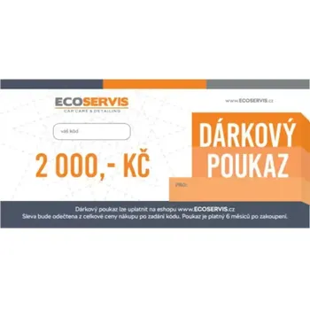 Dárkový potravinový koš DÁRKOVÝ POUKAZ 2.000,-KČ VOUCHER