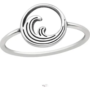 Prsten Prosperk Stříbrný prstýnek Vlna Velikost prstenů: 7 (EU: 54-56) 21381/7 -