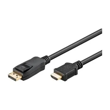 Video kabel GOOBAY Kabel DisplayPort 1.2,HDMI 1.4 1m černá