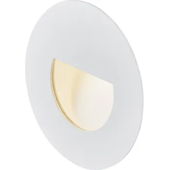 SLV Svítidlo LED WORO 1,2W 50lm 3000K nástěnné vestavné IP20 bílá 1002922