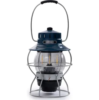 kempingová lampa BAREBONES | Železniční lucerna | Modrá | Výkon 200lm | Rozptýlené světlo