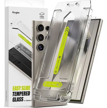 2X TVRZENÉ SKLO RINGKE EASY SLIDE 2-PACK GALAXY S24 ULTRA CLEAR