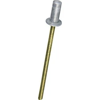 Nýt GUNNEX Trhací nýty vodotěsné s plochou hlavou 4,8 x 11 mm hliník/inox 500 ks | cena za ks