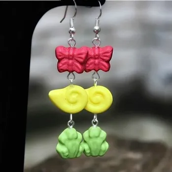 Náušnice CircusMind Sladké náušnice Fimo - tutti frutti S1807