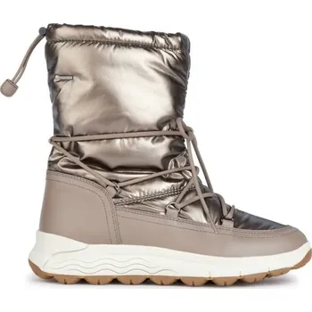 Dámská zimní obuv Dámské kotníkové boty Geox SPHERICA 4X4 B 38 Hnědá, Béžová