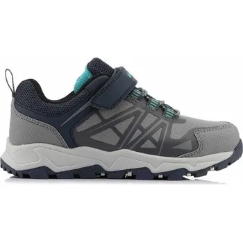 Dětská móda Dětská treková obuv ALPINE PRO KIZZO 28 Šedá, Tmavě modrá
