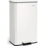 Paradox Odpadkový koš FLEXO s pedálem 40 l / Bílý matný