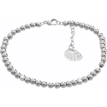 Náramek JSB bijoux s.r.o. Ocelový kuličkový náramek s krystaly Swarovski Crystal