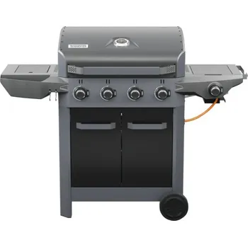 Zahradní gril Plynový gril Tenneker® Carbon TG-4, 4 hořáky