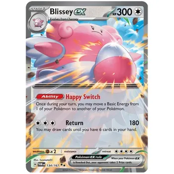 Karetní hra Blissey ex 134/167 - Twilight Masquerade