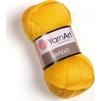 Galanterie Pletací příze Rapido 100g žlutá