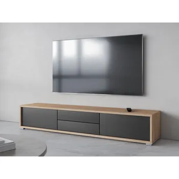 Televizní stolek Televizní stolek FRIDA typ 39 délka 180 cm dub/antracit