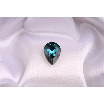 Dětské navlékací korálky Skleněný šaton 14x10 mm - č. 235