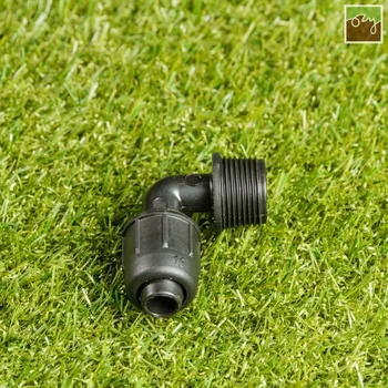 Zavlažovač Plastica Alfa Šroubovací koleno Ø16mm - 3/4" vnější závit