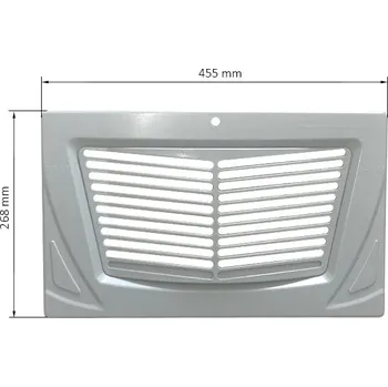 Bazénová filtrace Rising Dragon Náhradní mřížka ke skimmeru - Velká (Double) - 01.03.03.00329
