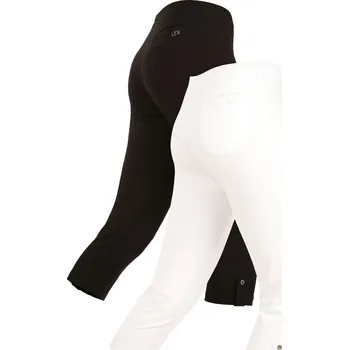 Dámské legíny Černé krátké Litex legíny v 3/4 délce M