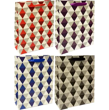 Dárková taška Dárková taška 22x31cm Romby