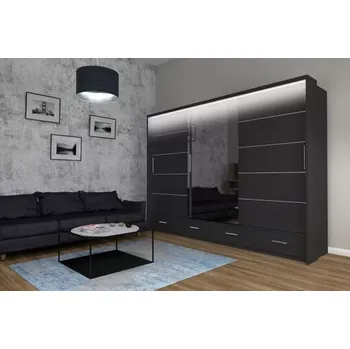 Skříňka na klíč Šatní skříň Multi 250, černá