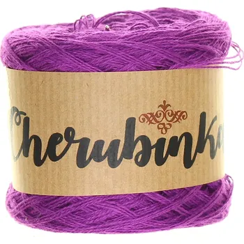 Příze Cherubinka Cherubínka 3 nitka 100m purpurově fialová 740