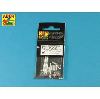 Plastikový model Aber Models 1/35 Armament for Soviet KV-7 76mm x 2; 45 x 2