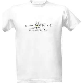 Tričko s potiskem Camomille Junkie pánské