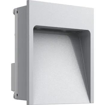 Lampička Flos Architectural FLOS My Way - malá LED nástěnné světlo, šedá Hliník / šedá / zinek 1 x 5 W LED - Doprava zdarma