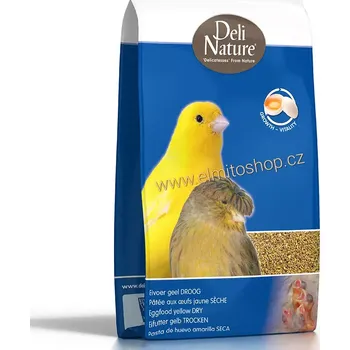 Krmivo pro ptáka Deli Nature Eggfood yellow DRY (Vaječná směs suchá pro kanáry)