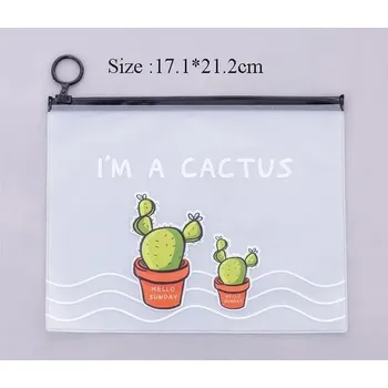 Transparentní cestovní kosmetická taška - 5