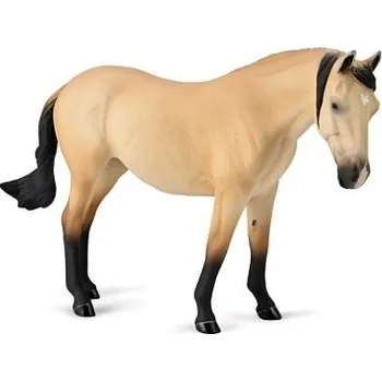 Figurka COLLECTA 80002 KŮŇ LUSITANO KLISNA BUTTERMILK BUCKSKIN DE LUXE 1:12