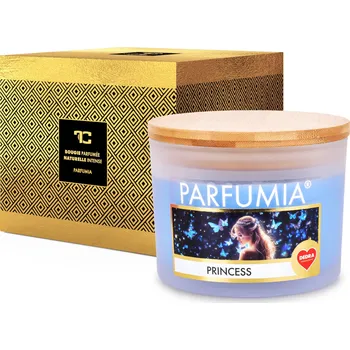 Svíčka PRINCESS | sójová svíčka | 2 knoty | PARFUMIA® | 400 ml Dedra