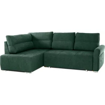 Sedací souprava Rohová sedací souprava ISLAND, levá, zelená (asti 24)