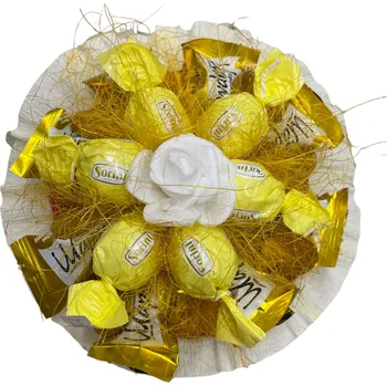 DANNY MADE Kytice z bonbónů a oplatek