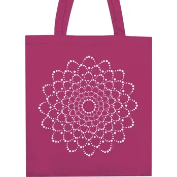 Nákupní taška Nákupní taška unisex s potiskem Folklórní krajková mandala
