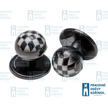 Pánské kalhoty KPŽ Knoflík do rondonu pepito černá