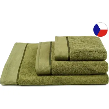 Ručník Froté ručník z mikrobavlny STAR 450g olivový 50x100