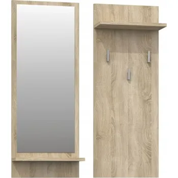 Šatní skříň TOP Nábytek Riva se zrcadlem Dub sonoma